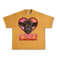 Peanut Butter mama's sweetheart highland calf Urban Heavy Tee - RanaPortraitStore