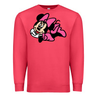 Cardinal Minnie Mouse Premium Sweatshirt - CowhideDigitalArt