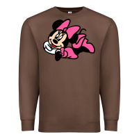 Chestnut Minnie Mouse Premium Sweatshirt - CowhideDigitalArt