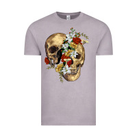 Vintage Zinc nature skull Vintage Tee - RanaPortraitStore