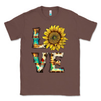 Chestnut western love with sunflower Classic Tee - Artiststas