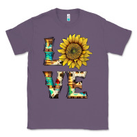 Lavender western love with sunflower Classic Tee - Artiststas