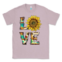 Lilac western love with sunflower Classic Tee - Artiststas