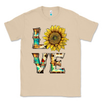 Mushroom western love with sunflower Classic Tee - Artiststas