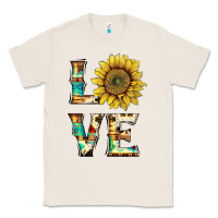 Natural western love with sunflower Classic Tee - Artiststas