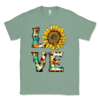 Sage western love with sunflower Classic Tee - Artiststas