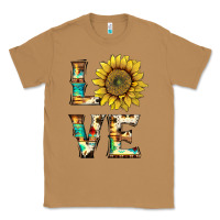 Toasted Coconut western love with sunflower Classic Tee - Artiststas