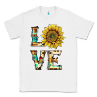 White western love with sunflower Classic Tee - Artiststas