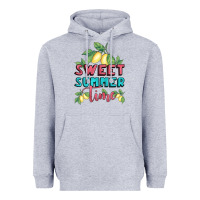 Heather Grey sweet summer time lemonade Heavyweight Hoodie - BundleAndBundleShop