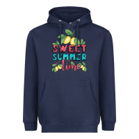 Navy sweet summer time lemonade Heavyweight Hoodie - BundleAndBundleShop