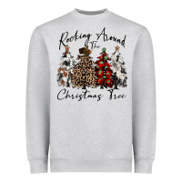 Rocking Around The Christmas Tree Heavyweight Sweatshirt | Teevron