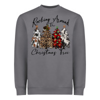 Storm rocking around the christmas tree Heavyweight Sweatshirt - CowGirlArtShop