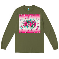 Army Green I am a survivor Long Sleeve Tee - NancyCooperArtShop