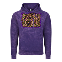 Cloud Purple mardi gras leopard background Vintage Hoodie - RanaPortraitStore