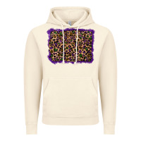 Vintage Artic mardi gras leopard background Vintage Hoodie - RanaPortraitStore