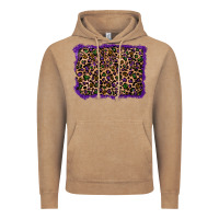 Vintage Coffee mardi gras leopard background Vintage Hoodie - RanaPortraitStore