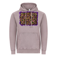 Vintage Zinc mardi gras leopard background Vintage Hoodie - RanaPortraitStore
