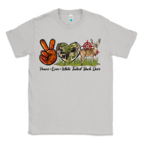 Moon Dust Peace Love White Tailed Buck Deer Classic Tee - LillyAllenDesigns