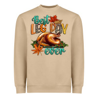 Best Leg Day Ever Heavyweight Sweatshirt | Teevron