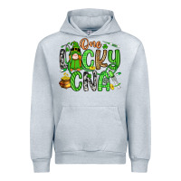 Heather Grey one lucky cna Urban Hoodie - Artiststas