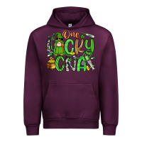 Mauve Wine one lucky cna Urban Hoodie - Artiststas