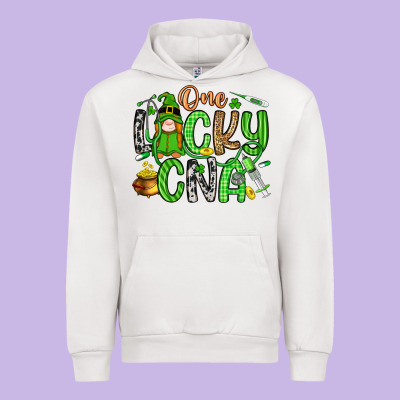 One Lucky Cna Urban Hoodie Designed By Artiststas