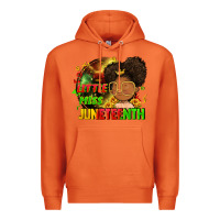 Carrot Little miss Juneteenth Premium Hoodie - FaDigitalArtStudio