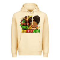 Pina Colada Little miss Juneteenth Premium Hoodie - FaDigitalArtStudio