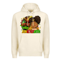 Tofu Little miss Juneteenth Premium Hoodie - FaDigitalArtStudio