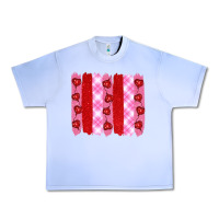 Grape Ice valentine's day brushstrokes Urban Heavy Tee - RanaPortraitStore