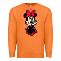 Carrot Minnie Mouse Premium Sweatshirt - CowhideDigitalArt
