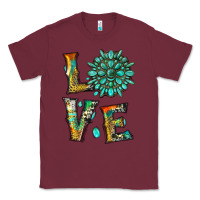 Burgundy love with gemstone Classic Tee - Artiststas