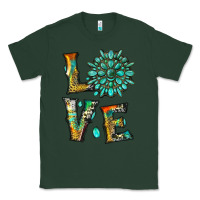 Sports Green love with gemstone Classic Tee - Artiststas