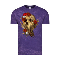 Cloud Purple Ghost Skeleton Vintage Tee - RanaPortraitStore