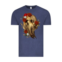 Vintage Denim Ghost Skeleton Vintage Tee - RanaPortraitStore