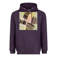 Plum african drum seamless pattern Heavyweight Hoodie - BundleAndBundleShop