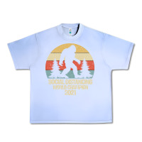 Grape Ice Bigfoot Social Distancing World Champion Urban Heavy Tee - Bettercallsaul