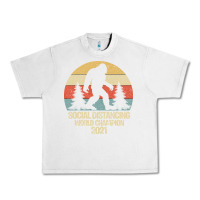 Lunar Rock Bigfoot Social Distancing World Champion Urban Heavy Tee - Bettercallsaul