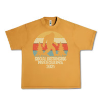 Peanut Butter Bigfoot Social Distancing World Champion Urban Heavy Tee - Bettercallsaul