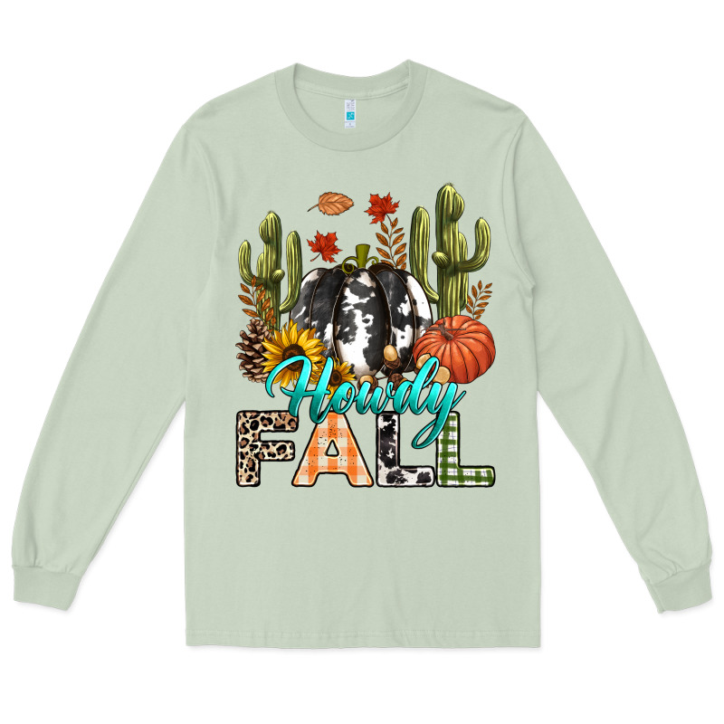 Howdy Fall Long Sleeve Tee by texasbilliewilder | Teevron