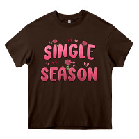 Chocolate Brown single season Heavy Core Tee - MaliasSmallBusiness