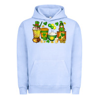 Pigment Grape Ice st patrick's day coffee cups with gnome Urban Hoodie - Artiststas