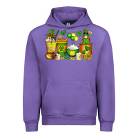 Tulip st patrick's day coffee cups with gnome Urban Hoodie - Artiststas