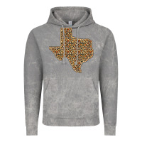 Cloud Rock Western Texas Map Leopard Pattern Vintage Hoodie - Bettercallsaul