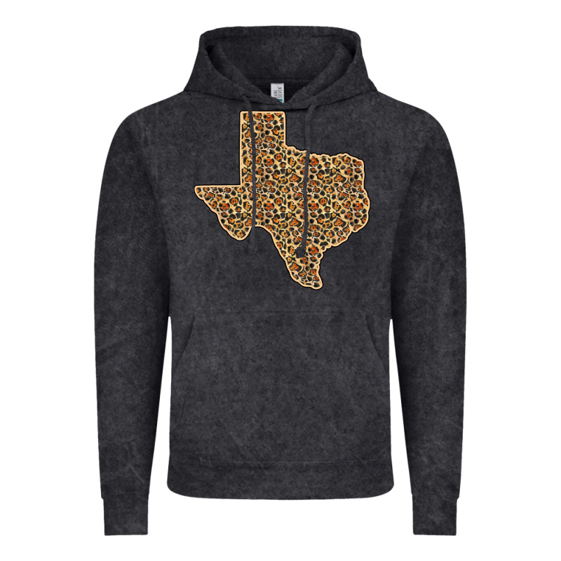 Western Texas Map Leopard Pattern Vintage Hoodie by Bettercallsaul | Teevron