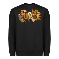 Black fall nurse Heavyweight Sweatshirt - CowGirlArtShop