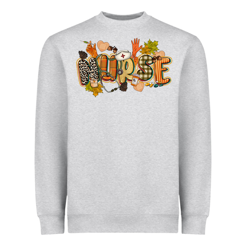 Fall Nurse Heavyweight Sweatshirt by CowGirlArtShop | Teevron