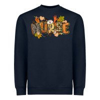Navy fall nurse Heavyweight Sweatshirt - CowGirlArtShop