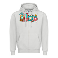 Dove Grey Dentist Coffee Cups Zipper Hoodie - FaDigitalArtStudio