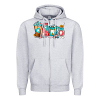 Heather Grey Dentist Coffee Cups Zipper Hoodie - FaDigitalArtStudio